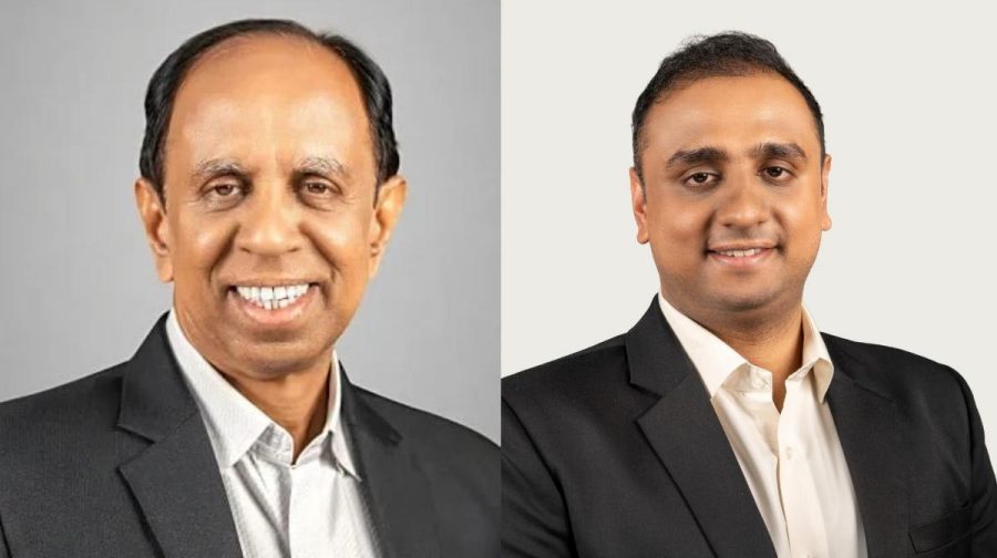 സി.ജെ.ജോര്‍ജ് (ഇടത്ത്), ജോണ്‍സ് ജോര്‍ജ് (വലത്)