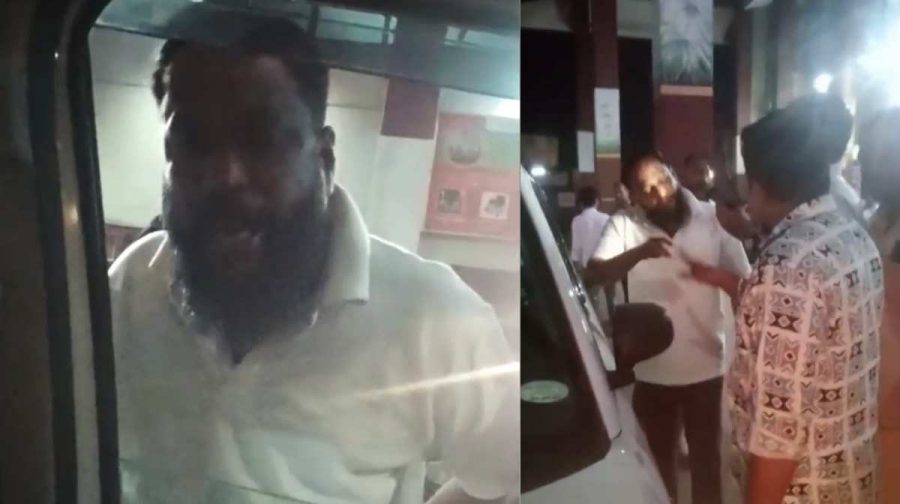 kerala-taxi-driver-protest-thrissur-railway-uber-taxi-dispute