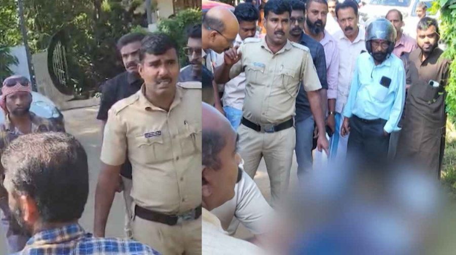 idukki-kuzhitholu-post-office-husband-attacks-wife-shoots-himself-dead