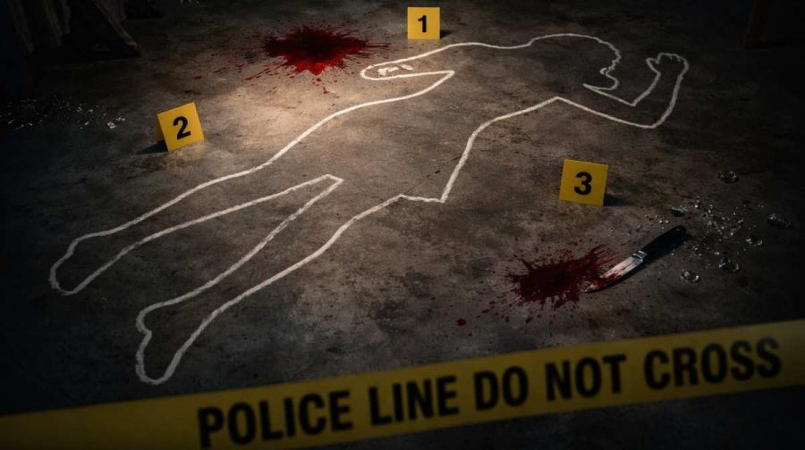 crime-police-marking