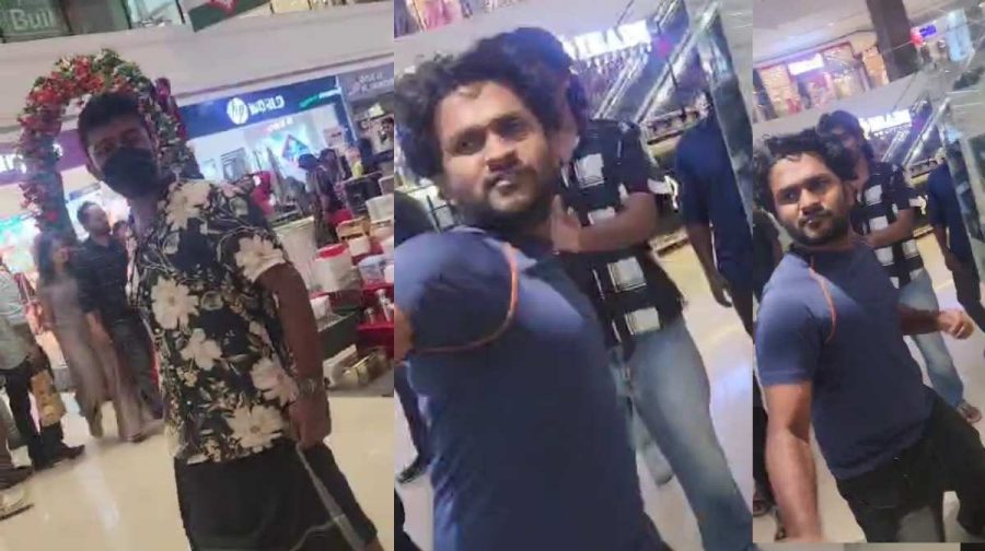 thiruvananthapuram-mall-clash-police-dyfi-fight-kerala