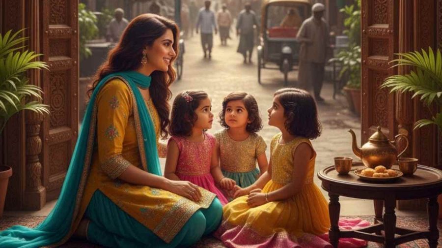 delhi-mother-and-daughters