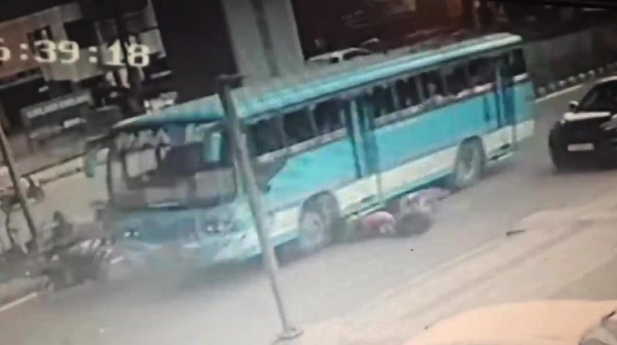 private-bus-reckless-driving-scooter-rider-injured-ernakulam
