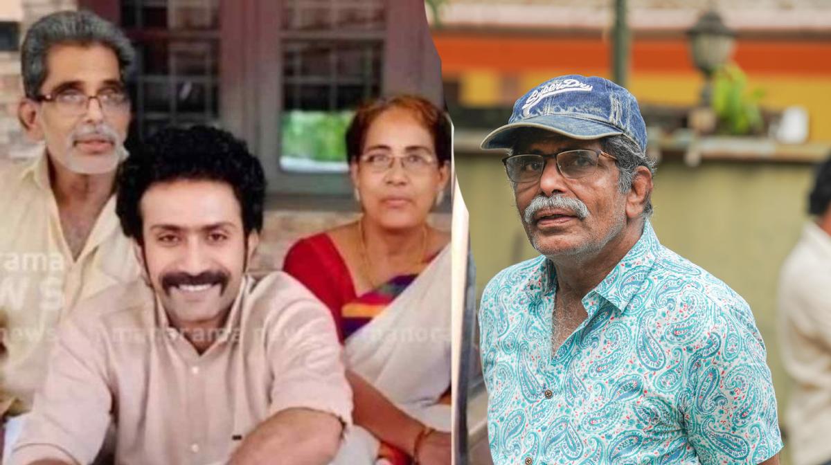 1. ഷൈന്‍ ടോം ചാക്കോ കുടുംബത്തോടൊപ്പം. 2. പി.സി. ചാക്കോ (Image Credit: Facebook/ vishnu.rvichu)