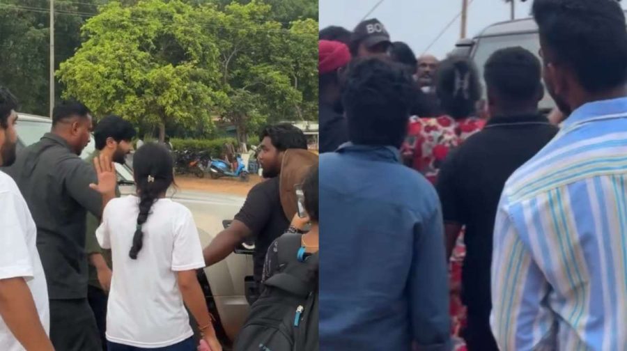 dulquer-salmaan-fan-incident-sree-sree-set