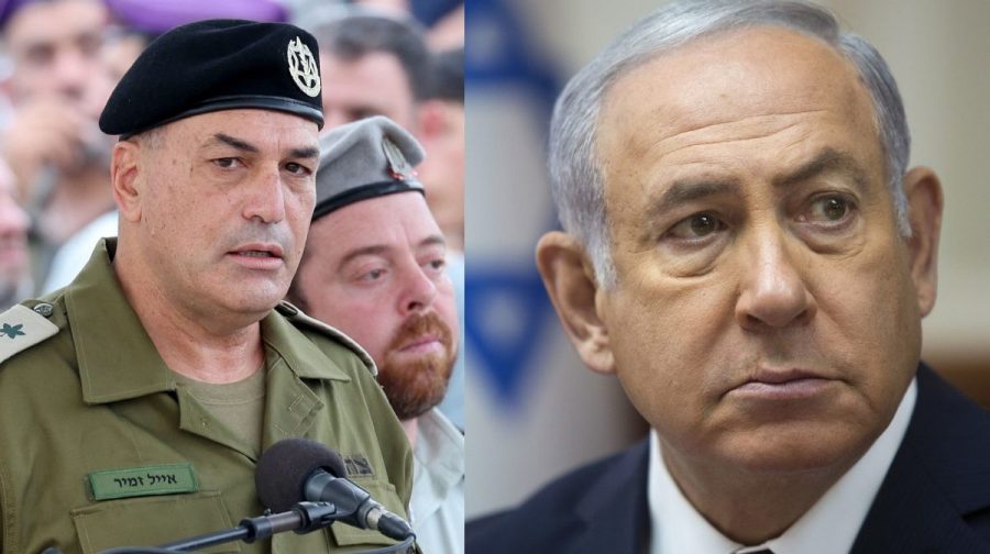 Image: Eyal Zamir, Benjamin Netanyahu, AFP