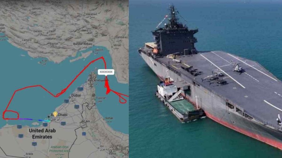 Screenshot: FlightRadar