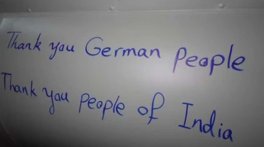 Screengrab from the video