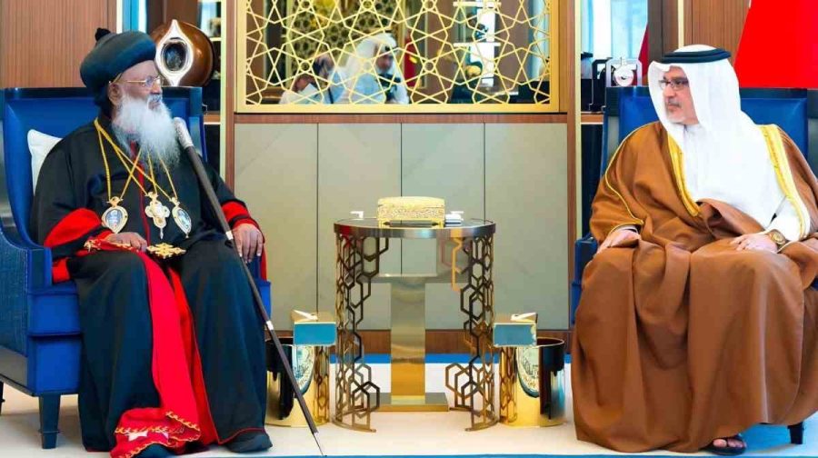 bahrain-crown-prince-meets-malankara-orthodox-church-head
