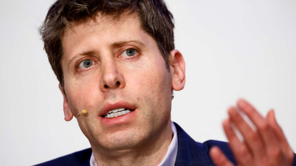 FILE PHOTO: Sam Altman, co-founder and CEO of OpenAI, takes part in a panel discussion on artificial intelligence at the Technical University Berlin, in Berlin, Germany, February 7, 2025. REUTERS/Axel Schmidt/File Photo
