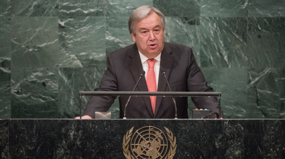 യുഎന്‍ സെക്രട്ടറി ജനറല്‍ അന്‍റോണിയോ ഗുട്ടറസ്