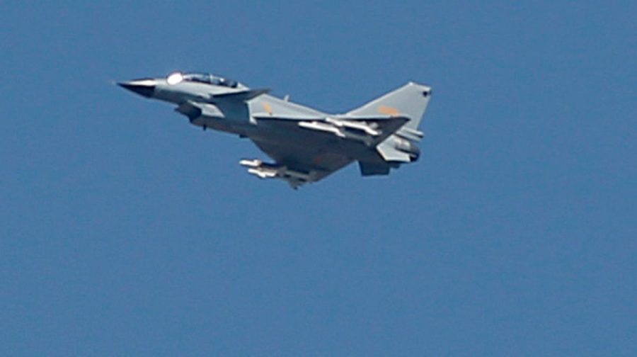 Chinese J-10 fighter jet; Image Credit: AP