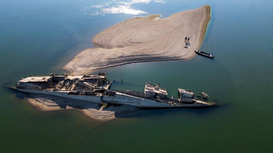 ww2-german-warships-exposed-danube-river-serbia-drought
