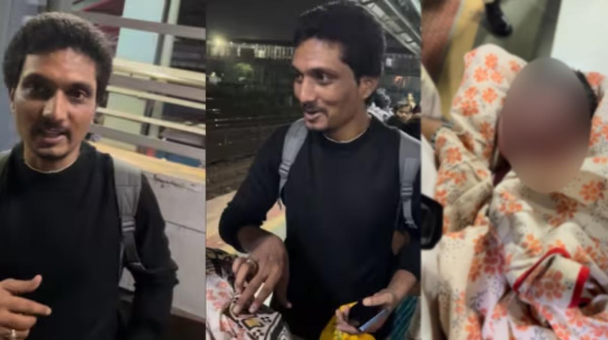 കുഞ്ഞ് പാതി അകത്തും പാതി പുറത്തും; ട്രെയിനില്‍ യുവതിക്ക് പ്രസവവേദന; പ്രസവമെടുത്ത് യാത്രക്കാരന്‍; നിറഞ്ഞ കയ്യടി