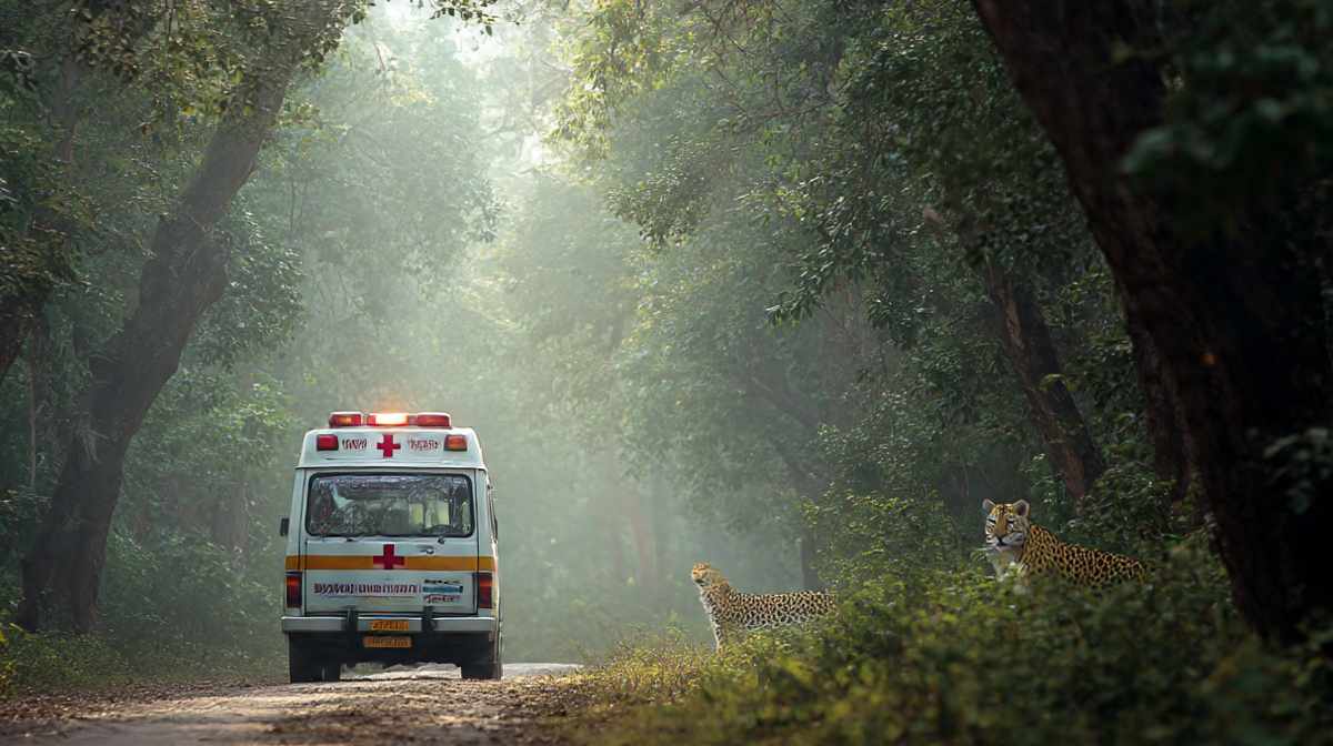 ambulance-in-forest