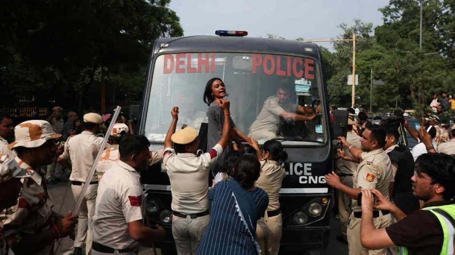 delhi-protest-arrest