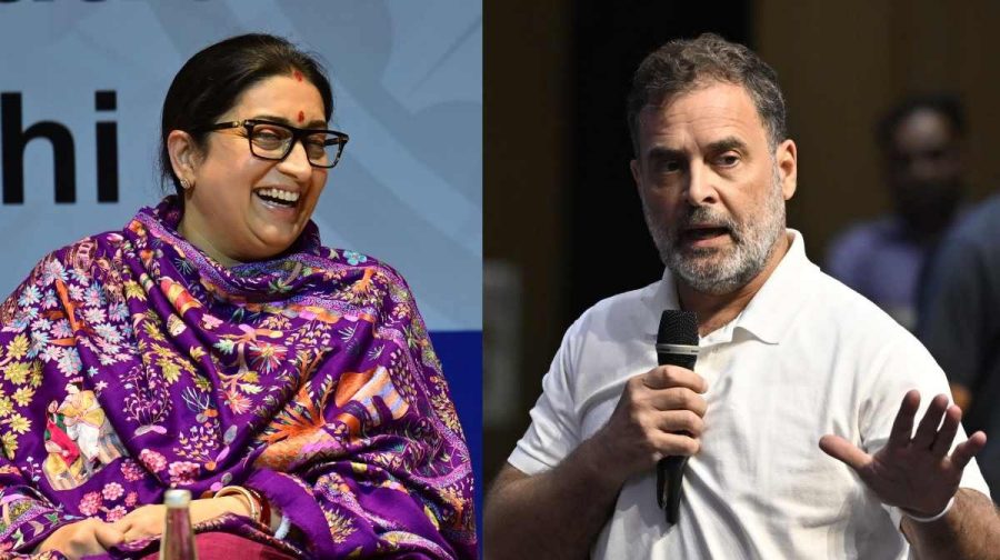 സ്മൃതി ഇറാനി രാഹുല്‍ ഗാന്ധി