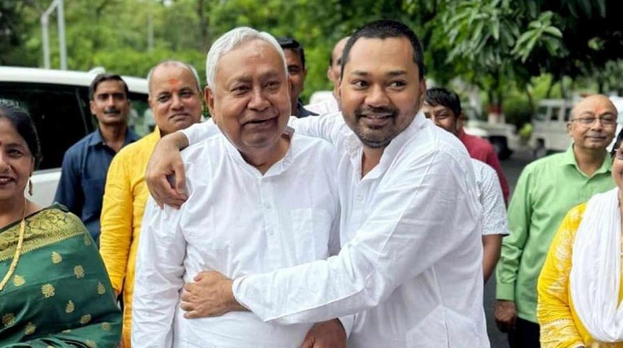 nitish-kumar-son-nishant-joins-politics-bihar