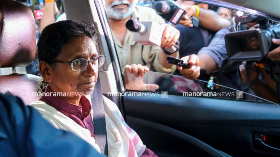 Bhopal: Congress Rajya Sabha candidate Meenakshi Natarajan leaves the state assembly after her nomination was rejected following charges of concealing information about a case in the affidavit, in Bhopal, Madhya Pradesh, Tuesday, June 9, 2026. (PTI Photo)(PTI06_09_2026_000362A)