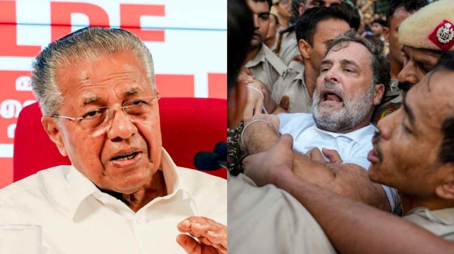 pinarayi-tvk-condemn-rahul-gandhi-arrest