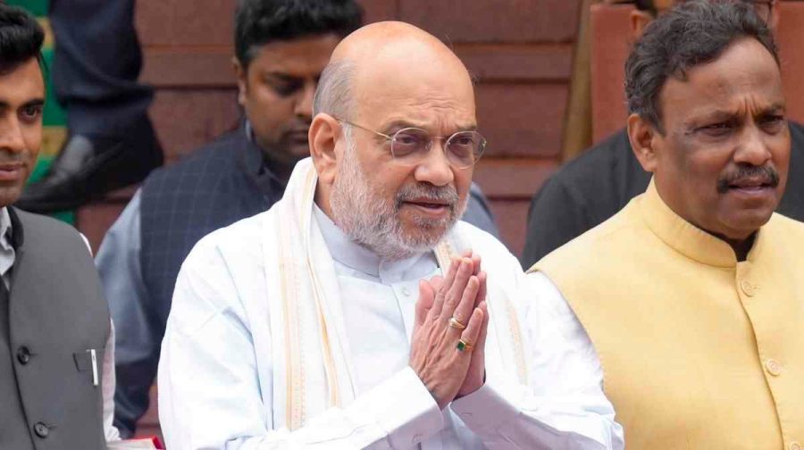 New Delhi: Union Home Minister Amit Shah during the Monsoon session of Parliament, in New Delhi, Tuesday, July 21, 2026. (PTI Photo/Shahbaz Khan)(PTI07_21_2026_000137B)