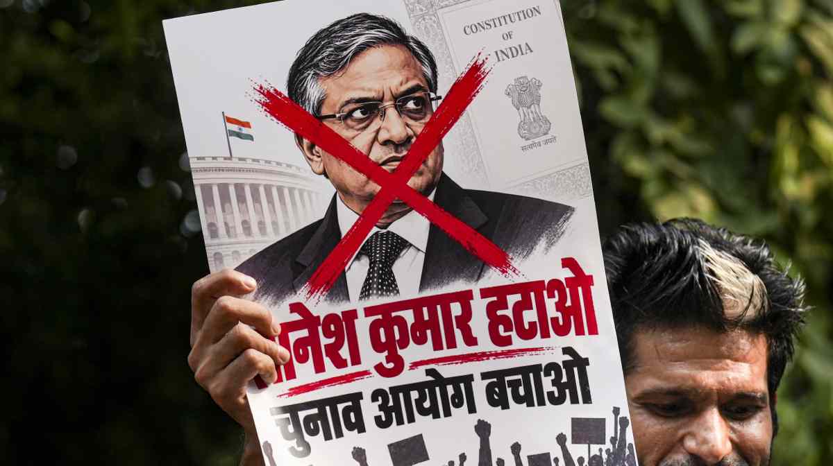 congress-protest-demanding-resignation-of-chief-election-commissioner-gyanesh-kumar