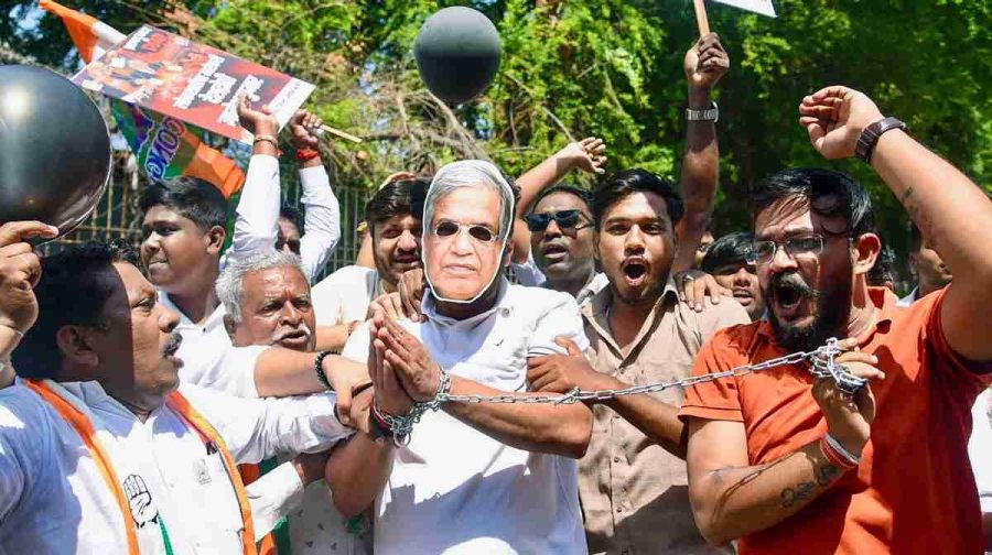 congress-protest-gyanesh-kumar