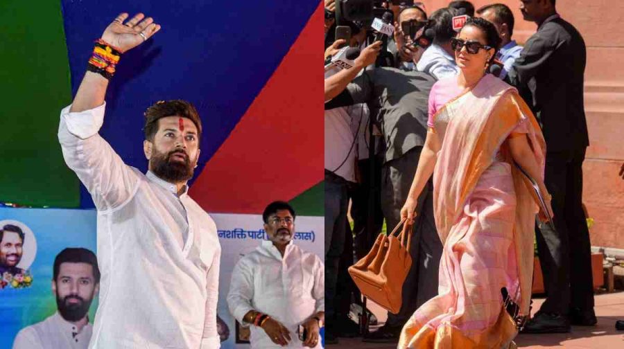 kangana Ranaut- Chirag Paswan