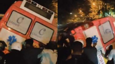 സിഗ്നല്‍ തെറ്റിച്ച് പാഞ്ഞെത്തി ആംബുലന്‍സ്; സ്കൂട്ടര്‍ യാത്രികരായ ദമ്പതികള്‍ക്ക് ദാരുണാന്ത്യം