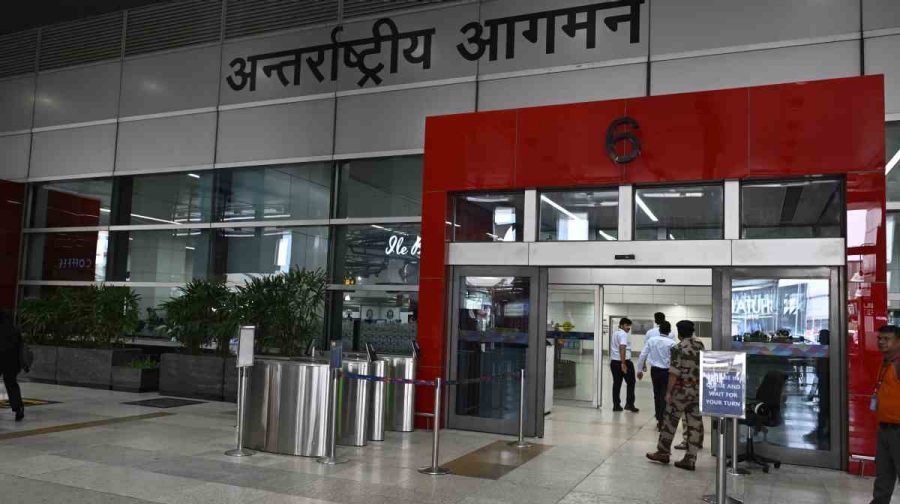 NEW DELHI 2025 JUNE  22  :  International arrival gate number 6 of Delhi IGI airport   . @ JOSEKUTTY PANACKAL / MANORAMA