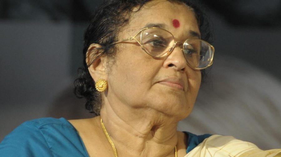 THRISSUR 2010 MAY 09   : Film actor Mohanlal's  mother Santhakumari Amma @  JOSEKUTTY PANACKAL 
