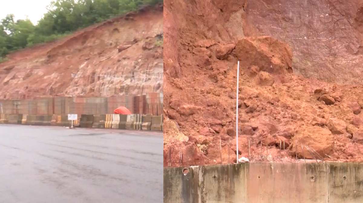 kasaragod-veeramalakunnu-landslide-nh-inspection