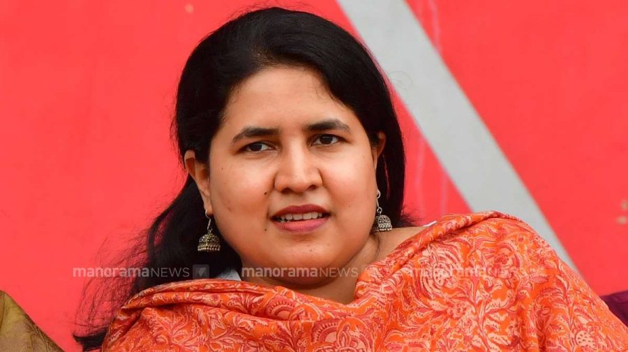 Veena VijayanPinarayi Vijayan's daughterThiruvananthapuram  2025 : Photo by : J Suresh 