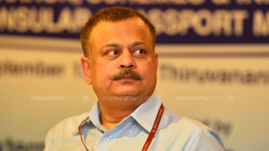 2017 September 13. Thiruvananthapuram. Biswanath Sinha, Principal Secretary, Norka Dept, Kerala. Photo: MANOJ CHEMANCHERI