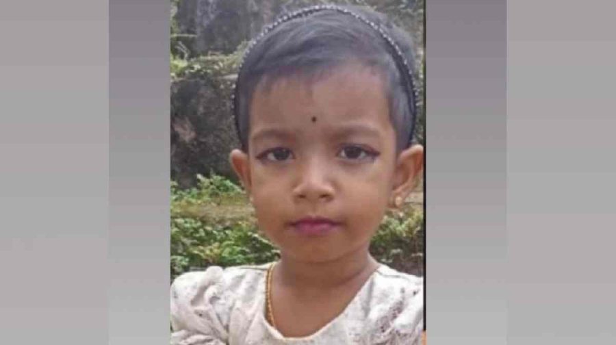 മൂന്നു വയസ്സുകാരി ഷോക്കേറ്റ് മരിച്ചു