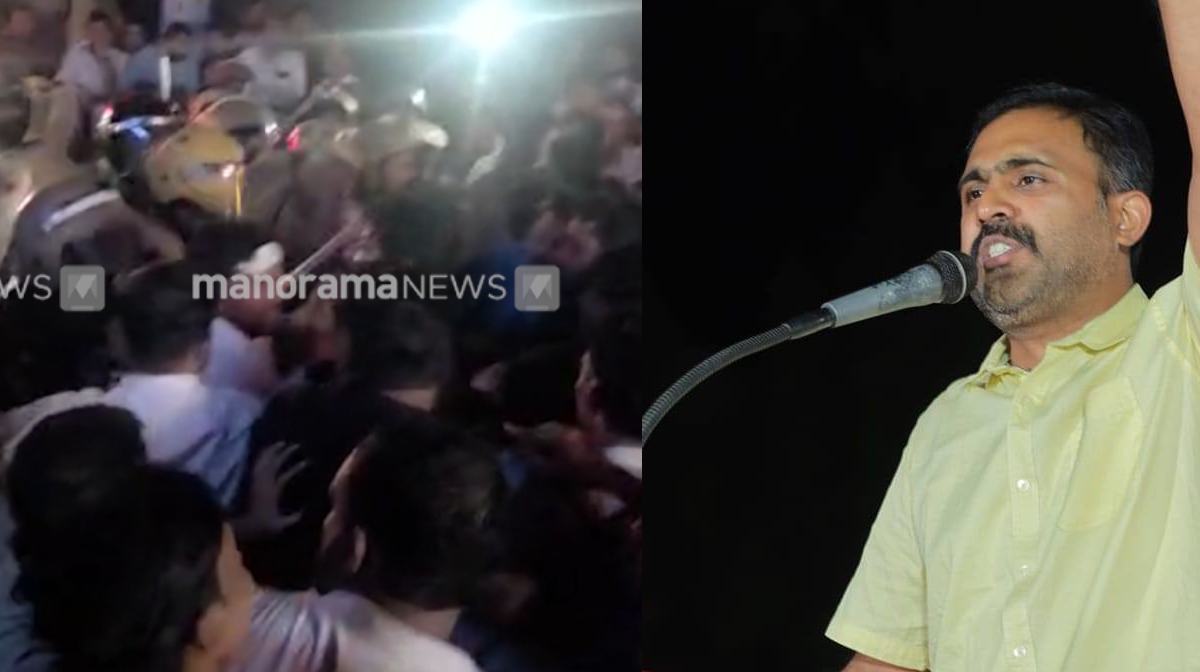 shafi-parambil-police-atrocity-youth-congress-protest-kerala