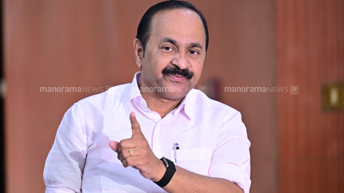 New Delhi 2025 August 05 : VD Satheesan ( Leader of the Opposition (UDF) in the 15th Kerala Legislative Assembly) at Kerala House , New Delhi   .  @ Rahul R Pattom