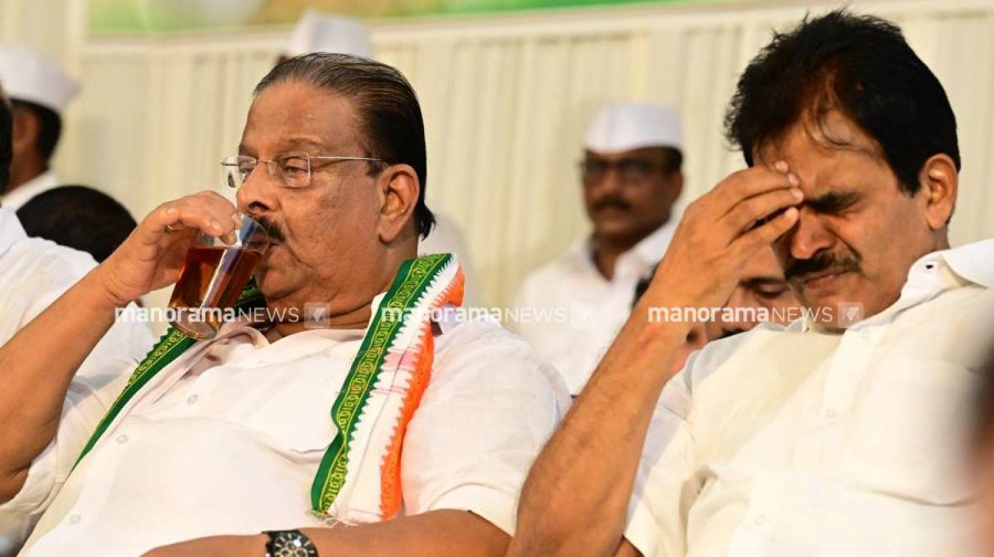 കെ.സുധാകരന്‍, കെ.സി.വേണുഗോപാല്‍. ഫയല്‍ ചിത്രം