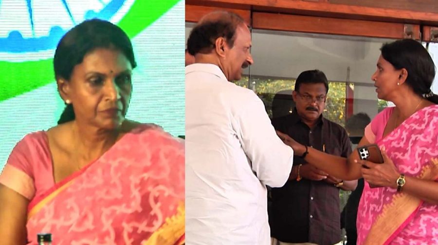 r-sreelekha-walks-out-election