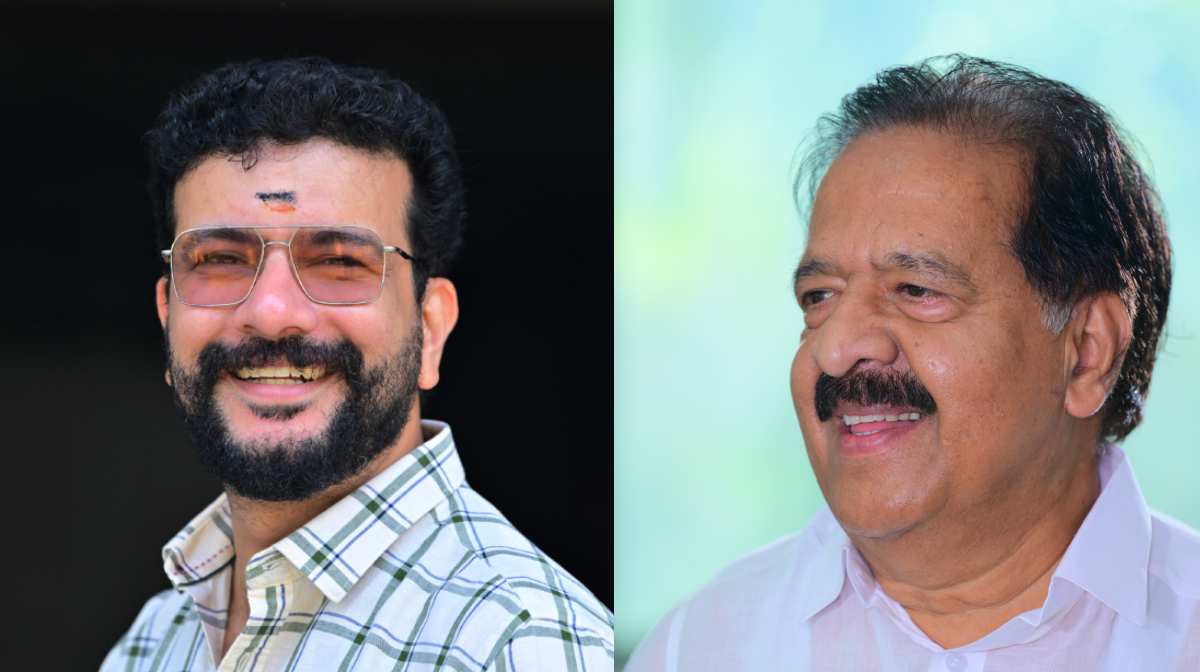 Ramesh Pisharody Lightens Up Kerala Congress Meeting | ‘രമേശ്ജി ...
