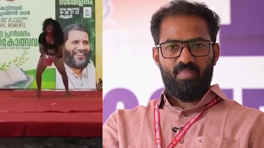 dyfi-state-conference-drama-controversy-thrissur-joy-mathew-vk-sanoj