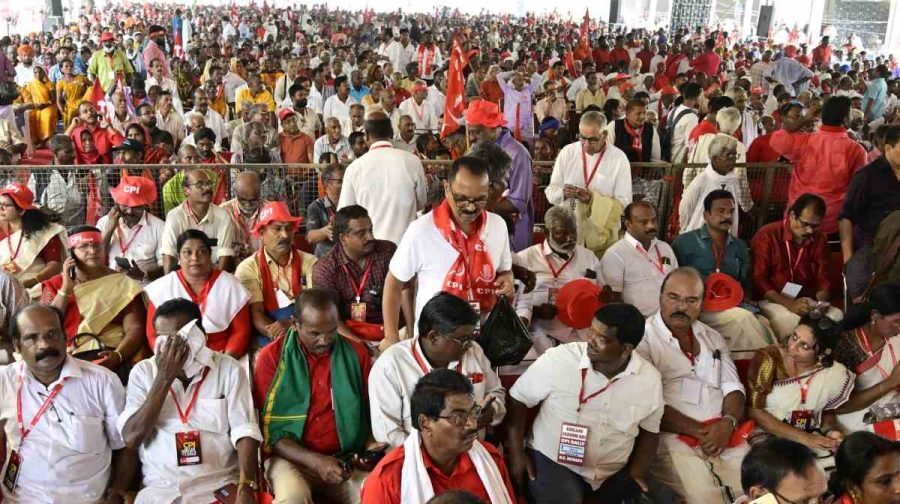 cpi-delhi-protest-quota-failure-kollam-idukki-leadership-explanation-sought
