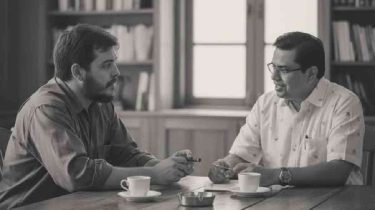 ഗാസ വീണ്ടും എപ്പോഴാണ് ചിരിക്കുക?' ചെ ഗവാരയുടെ മറുപടി; ഷംസീറിന്‍റെ എ.ഐ ചിത്രം