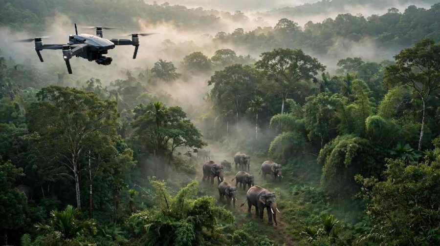 drone-elephant