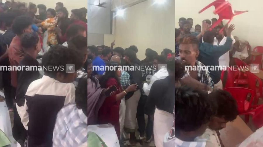 trivandrum-pappad-clash-wedding