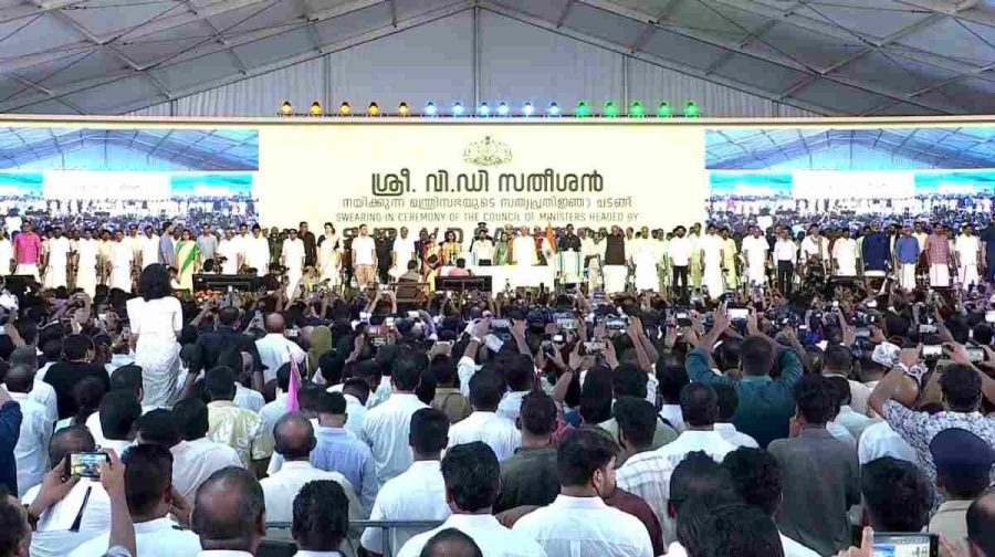 vande-mataram-oath-taking-vd-satheesan-cabinet