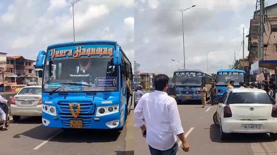 manjeswaram-bus