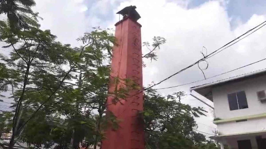 adoor-kadampanad-panchayat-siren-monument-heritage-preservation