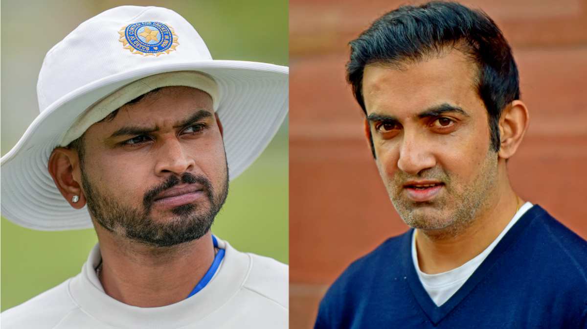 gambhir-shreyas-out