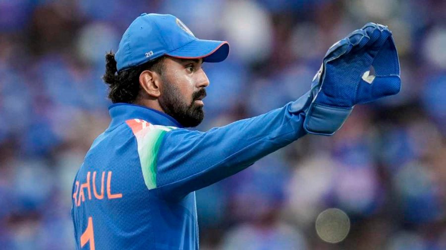 Thiruvananthapuram: India's KL Rahul during the first One Day International (ODI) cricket match between India and West Indies, in Thiruvananthapuram, Sunday, Sept. 27, 2026. (PTI Photo/R Senthilkumar)(PTI09_27_2026_000437B)